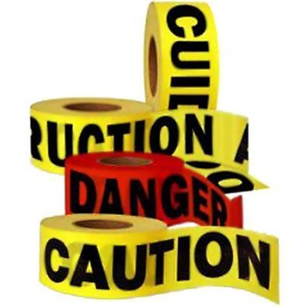 C.H. Hanson Tape Caution Brcd 2M 3Inx300Ft 16100